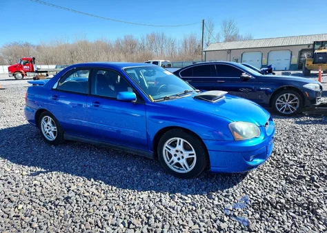 2004 Subaru Impreza Wrx z USA, uszkodzony, nr VIN JF1GD29654H500254